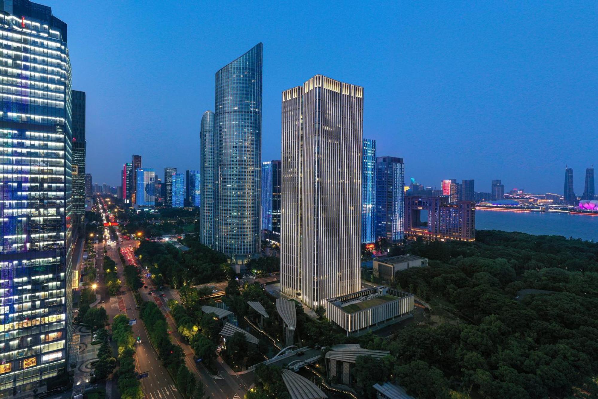 Courtyard By Marriott Hangzhou Qianjiang Exterior foto